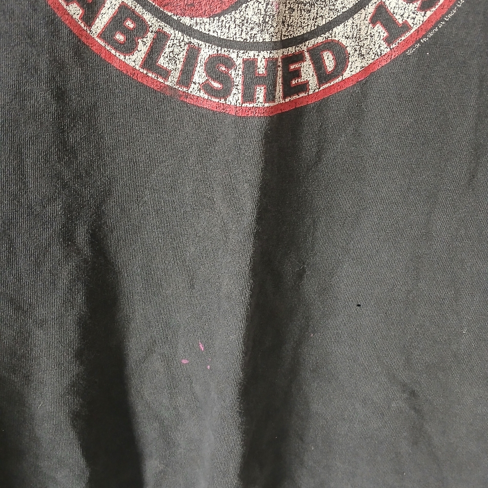 Vintage Y2K Rolling Stones Alstyle Black T-Shirt Distressed - Picture 2 of 12